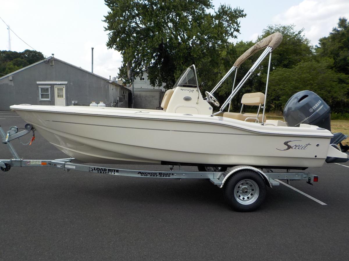 2023 SCOUT BOAT COMPANY 175 SPORTFISH North East Maryland 21901
