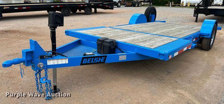 2023 Belshe WTB2-1EB tilt deck utility trailer