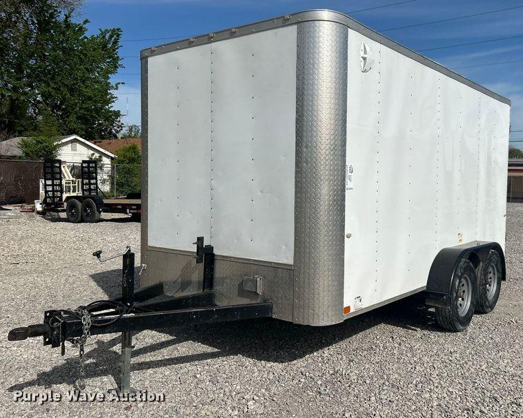 2021 Cargo Craft of Texas, Inc. EF-7142 enclosed cargo trailer
