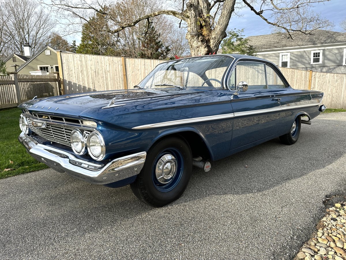 1961 Chevrolet Bel Air Bubbletop Coupe for sale in Hanover, MA