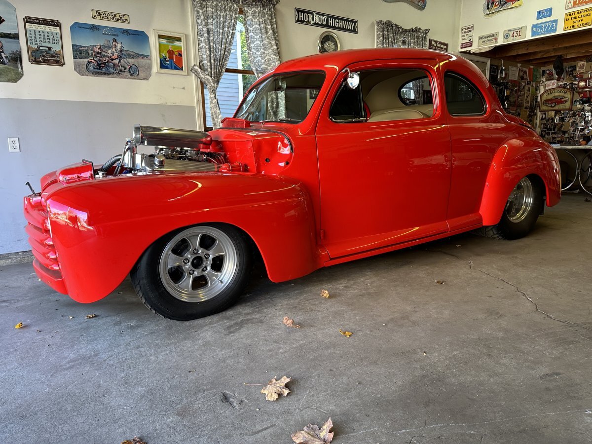 1948 Ford Deluxe Pro Street Hot Rod Coupe for sale in Hanover, MA