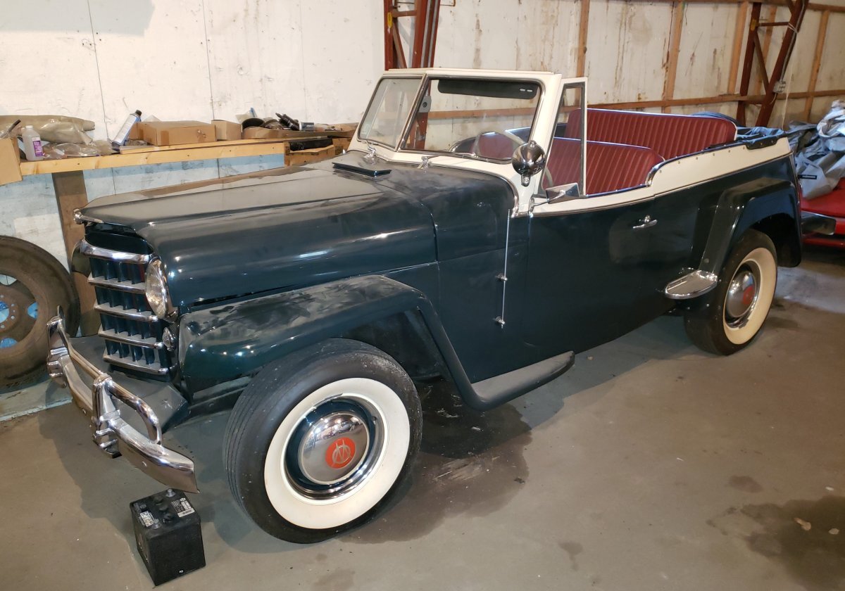1950 Willys Overland Jeepster for sale in Hanover, MA