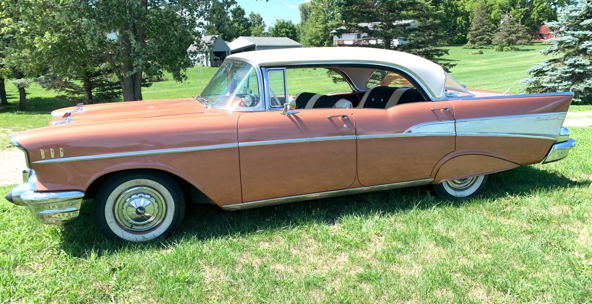 1957 Chevrolet Belair Sedan for sale in Battle Creek, MI