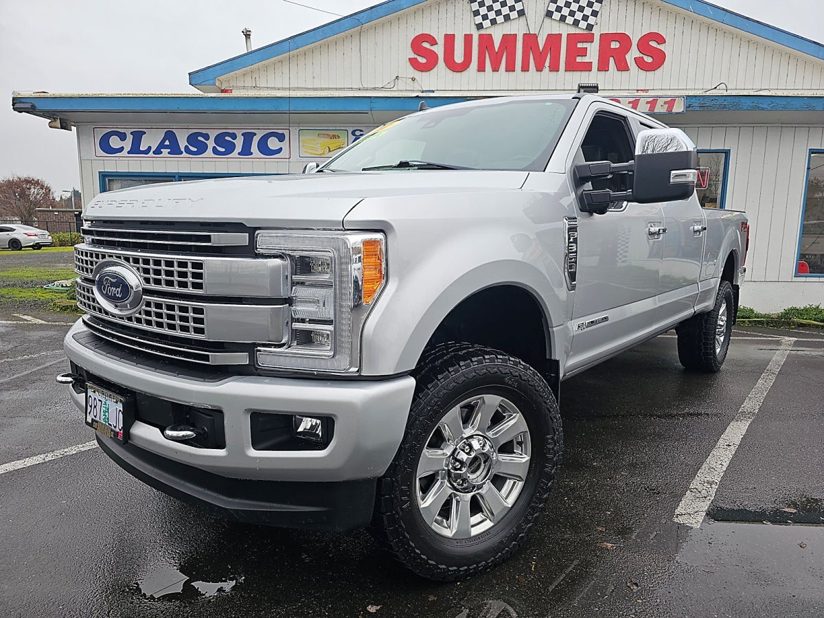 2019 FORD F-350 SD PLATINUM ULTIMATE CREW CAB SHORT BED 4WD DIESEL