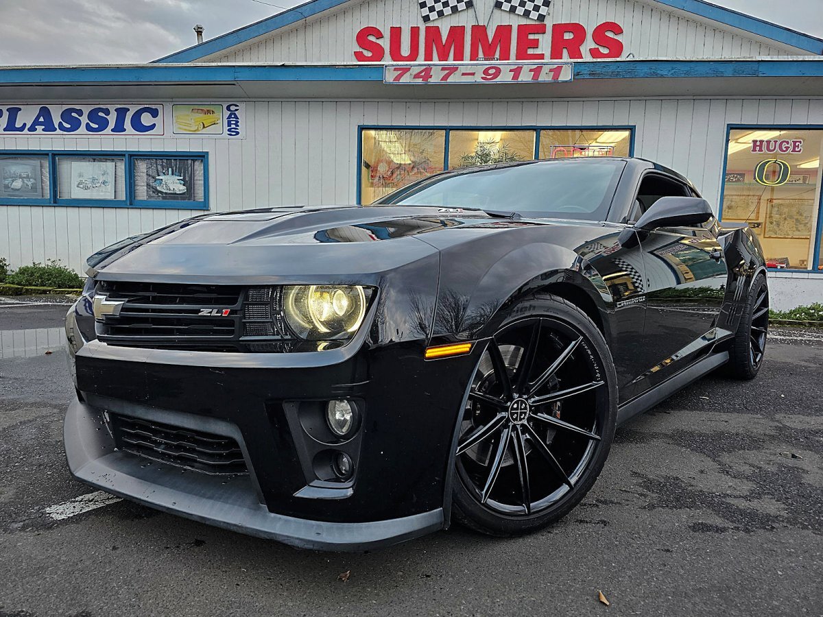 2012 CHEVROLET CAMARO ZL1 SUPERCHARGED COUPE 6-SPEED MANUAL