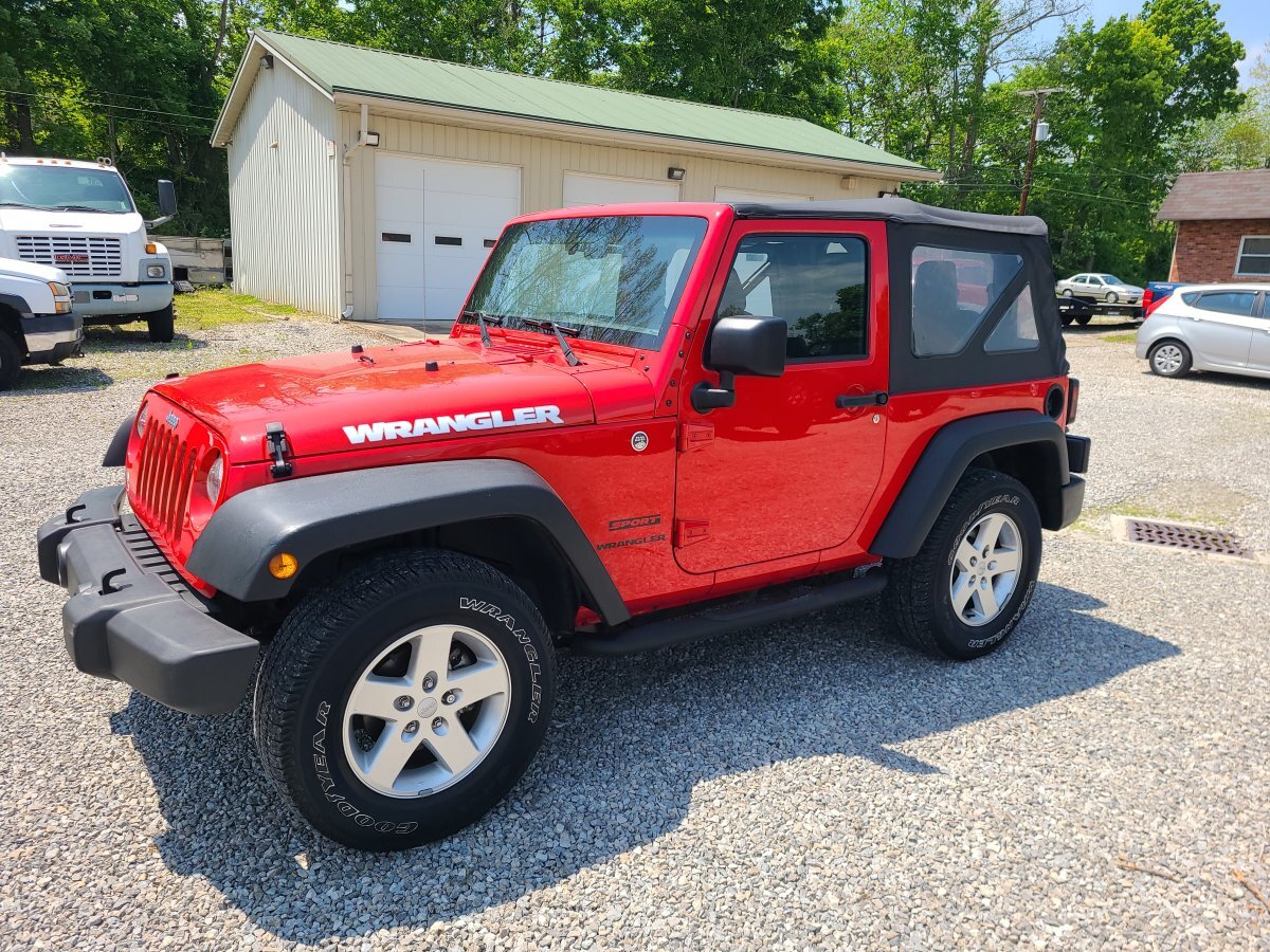 2015 JEEP WRANGLER SPORT 4WD for sale in Minford, OH