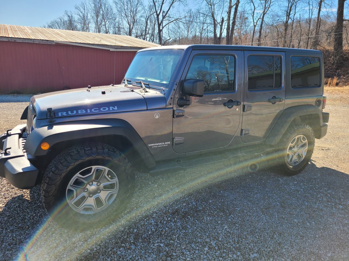 2016 JEEP WRANGLER UNLIMITED RUBICON 4WD for sale in Minford, OH