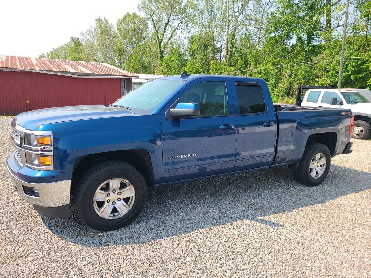 2015 CHEVROLET SILVERADO 1500 LT DOUBLE CAB 4WD for sale in Minford, OH