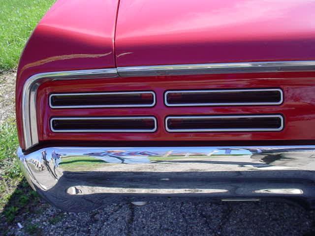 1967 PONTIAC GTO TRI POWER COUPE RED, TRI POWER, AUTO - Photo 