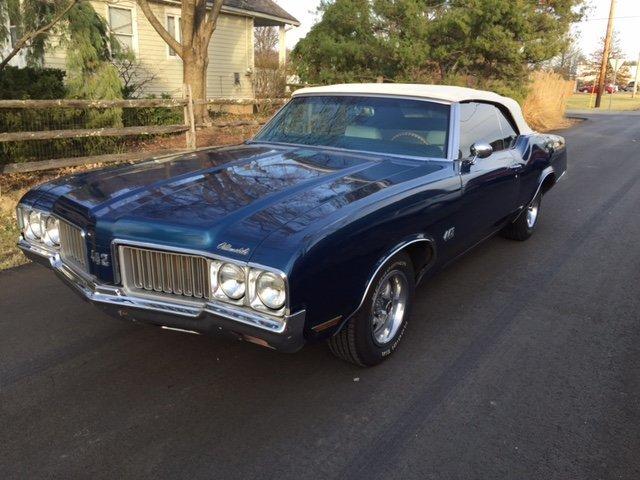 1970 OLDSMOBILE 442 COUPE 455-4 BENCH SEAT AC, AUTO in Milford, OH