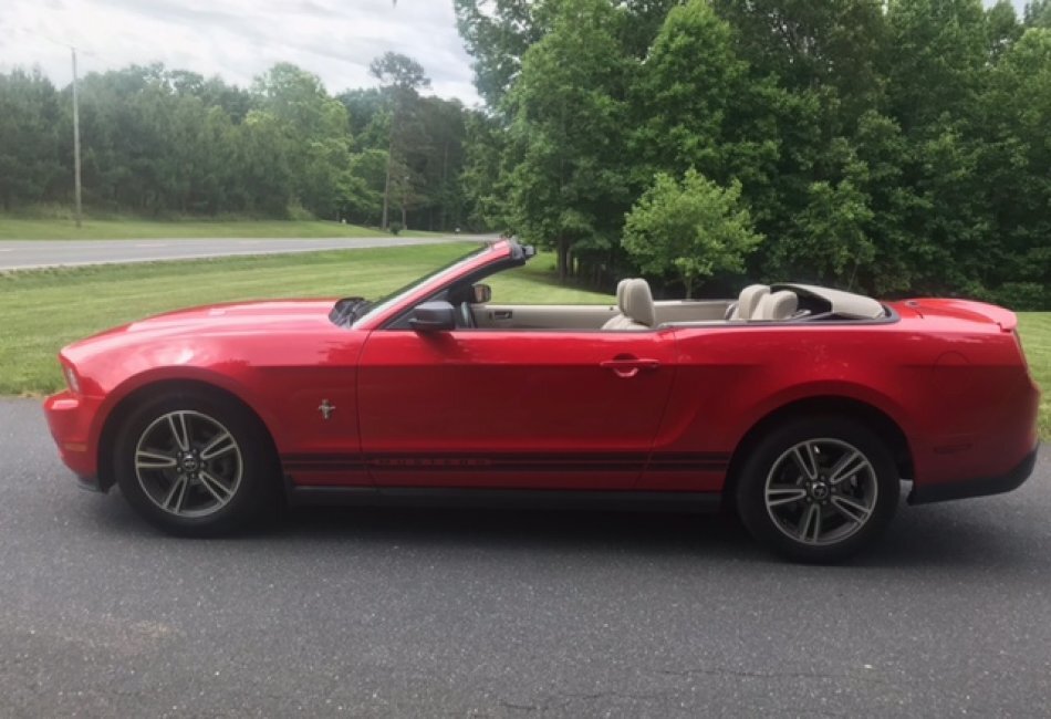 2010 FORD MUSTANG CONVERTIBLE CONVERTIBLE 4.0 ENGINE 5 SPEED TRANSMISSION - Photo 
