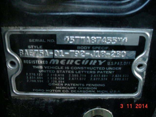 1957 MERCURY TURNPIKE CRUISER 4 DOOR HARDTO 4 DOOR HARDTOP TURNPIKE CRUISER - Photo 