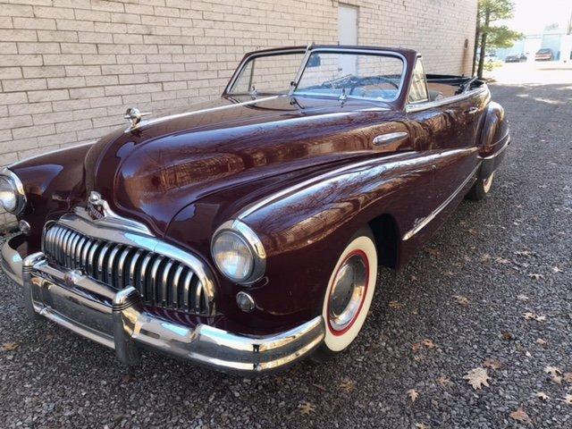 1948 BUICK SUPER CONVERTIBLE FIREBALL 8 MANUAL SHIFT in Milford, OH