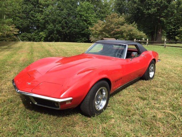 1968 CHEVROLET CORVETTE CONVERTIBLE 327-350 4 SPEED HARD TOP CONVERTIBLE in Milford, OH