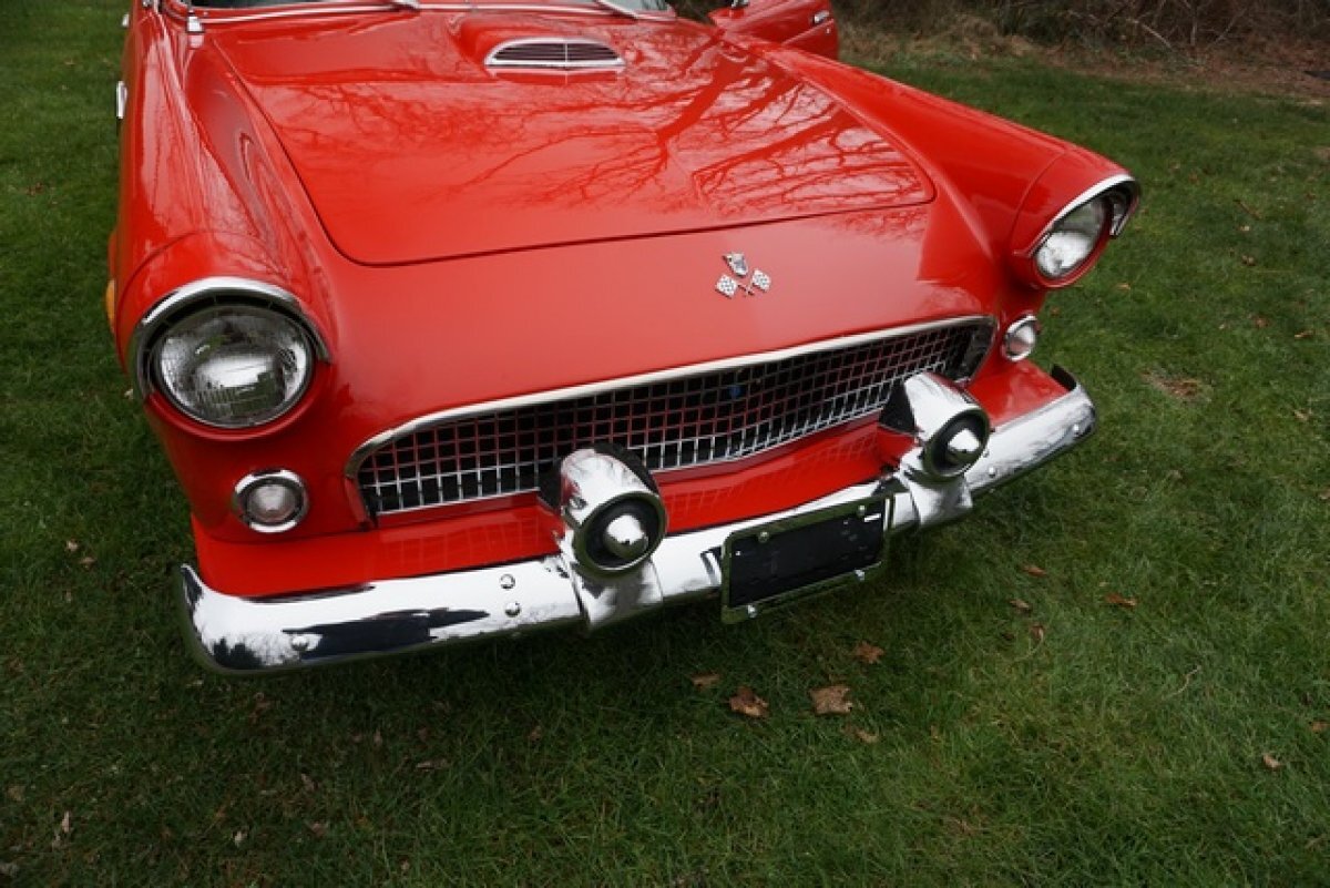 1955 FORD thunderbird REPLICA EXTREMELY AUTHENTIC IN&OUT NEW JASPER V8 ENG C6 AUTO TRANS A/C & MUCH MORE - Photo 35