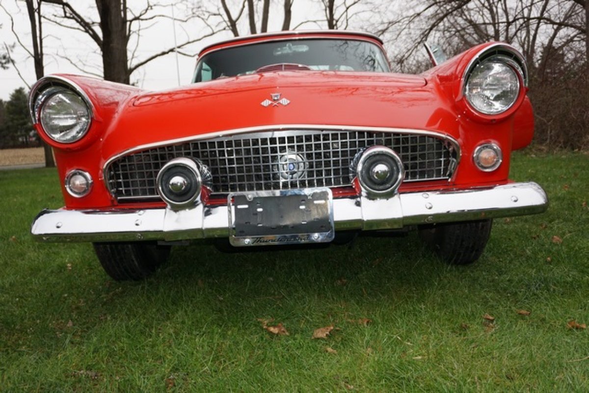 1955 FORD thunderbird REPLICA EXTREMELY AUTHENTIC IN&OUT NEW JASPER V8 ENG C6 AUTO TRANS A/C & MUCH MORE - Photo 36
