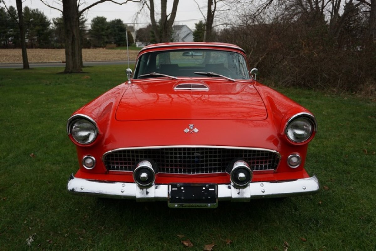 1955 FORD thunderbird REPLICA EXTREMELY AUTHENTIC IN&OUT NEW JASPER V8 ENG C6 AUTO TRANS A/C & MUCH MORE - Photo 5