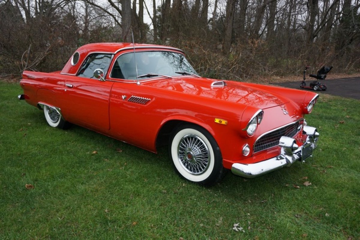 1955 FORD thunderbird REPLICA EXTREMELY AUTHENTIC IN&OUT NEW JASPER V8 ENG C6 AUTO TRANS A/C & MUCH MORE - Photo 7