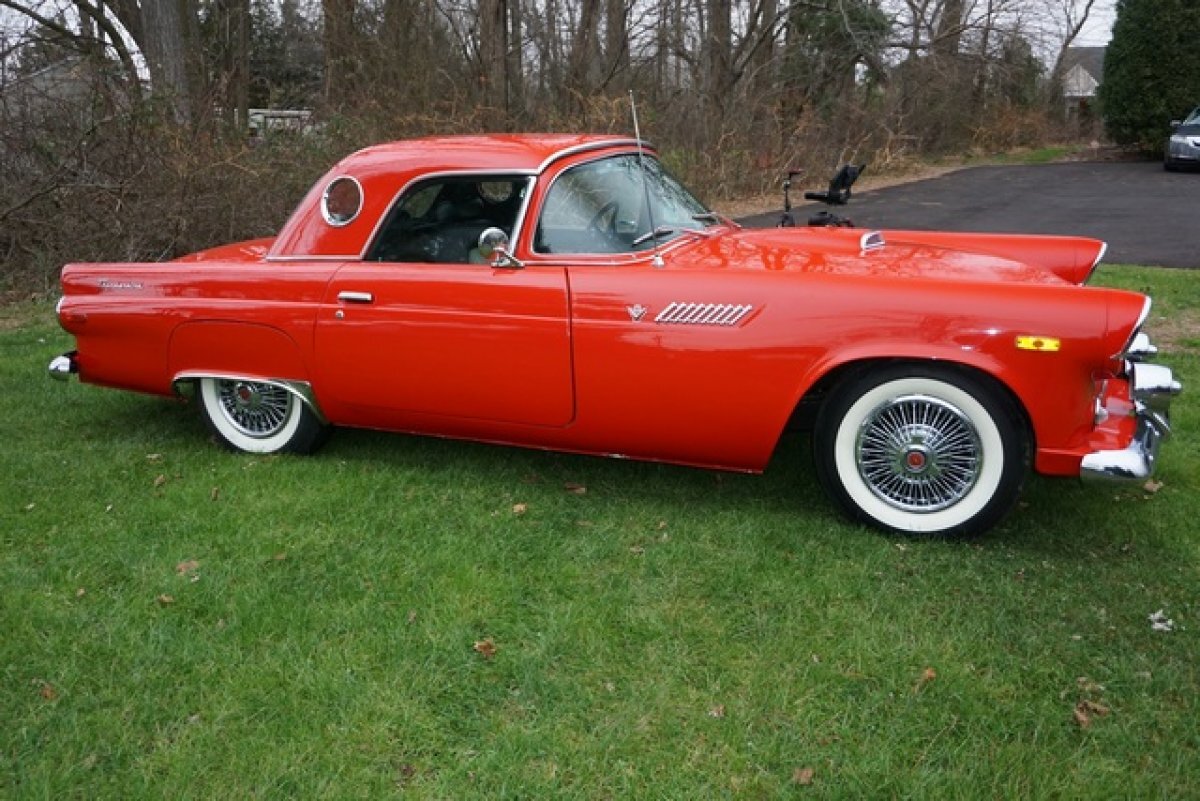 1955 FORD thunderbird REPLICA EXTREMELY AUTHENTIC IN&OUT NEW JASPER V8 ENG C6 AUTO TRANS A/C & MUCH MORE - Photo 8