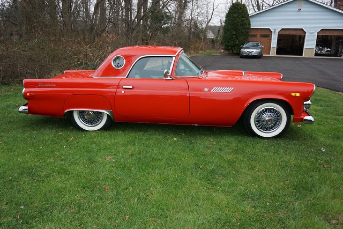 1955 FORD thunderbird REPLICA EXTREMELY AUTHENTIC IN&OUT NEW JASPER V8 ENG C6 AUTO TRANS A/C & MUCH MORE - Photo 9