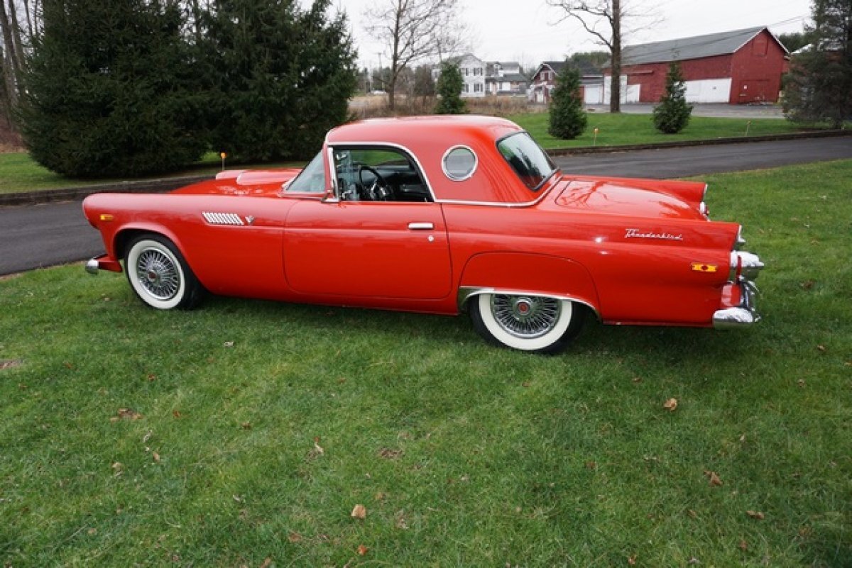 1955 FORD thunderbird REPLICA EXTREMELY AUTHENTIC IN&OUT NEW JASPER V8 ENG C6 AUTO TRANS A/C & MUCH MORE - Photo 16