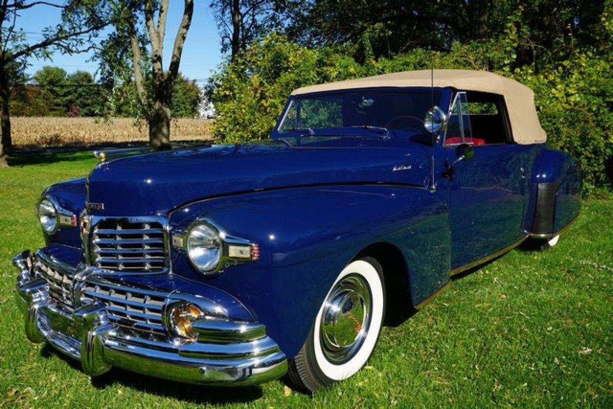 1948 LINCOLN CONTINENTAL CONVERTIBLE ABSOLUTLY GEOERGEOUS THRUR OUT COMPLETE TOTAL RESTORATION COSMETICALY & MECHANICALY
