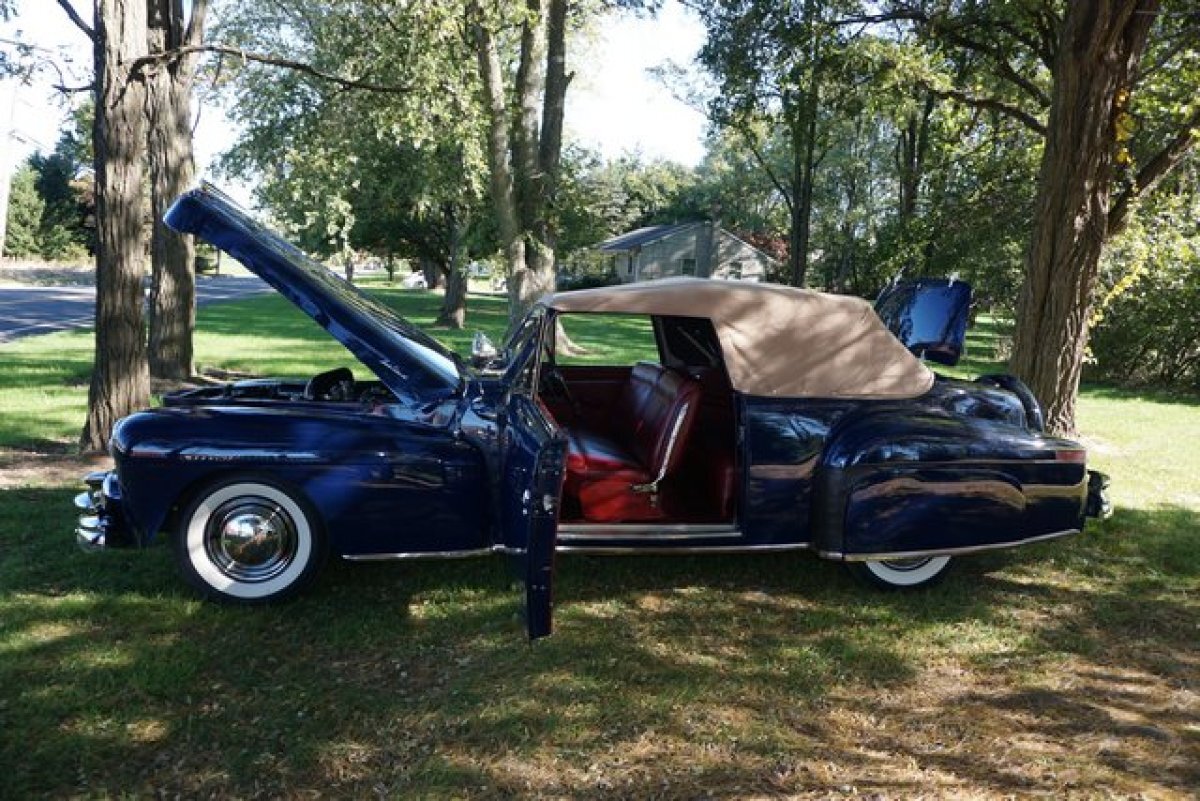 1948 LINCOLN CONTINENTAL CONVERTIBLE ABSOLUTLY GEOERGEOUS THRUR OUT COMPLETE TOTAL RESTORATION COSMETICALY & MECHANICALY - Photo 50