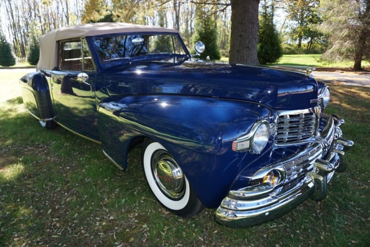 1948 LINCOLN CONTINENTAL CONVERTIBLE ABSOLUTLY GEOERGEOUS THRUR OUT COMPLETE TOTAL RESTORATION COSMETICALY & MECHANICALY - Photo 3