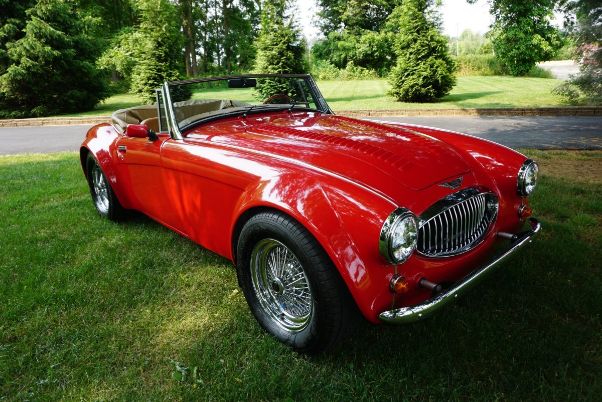 1965 AUSTIN HEALEY SEBRING 5000 REPLICA MODIFIED V8-5 SPEED. COBRA IN DISGUISE WITH TOP&WINDOWS&A/C GEOURGEOUS THRUOUT - Photo 16