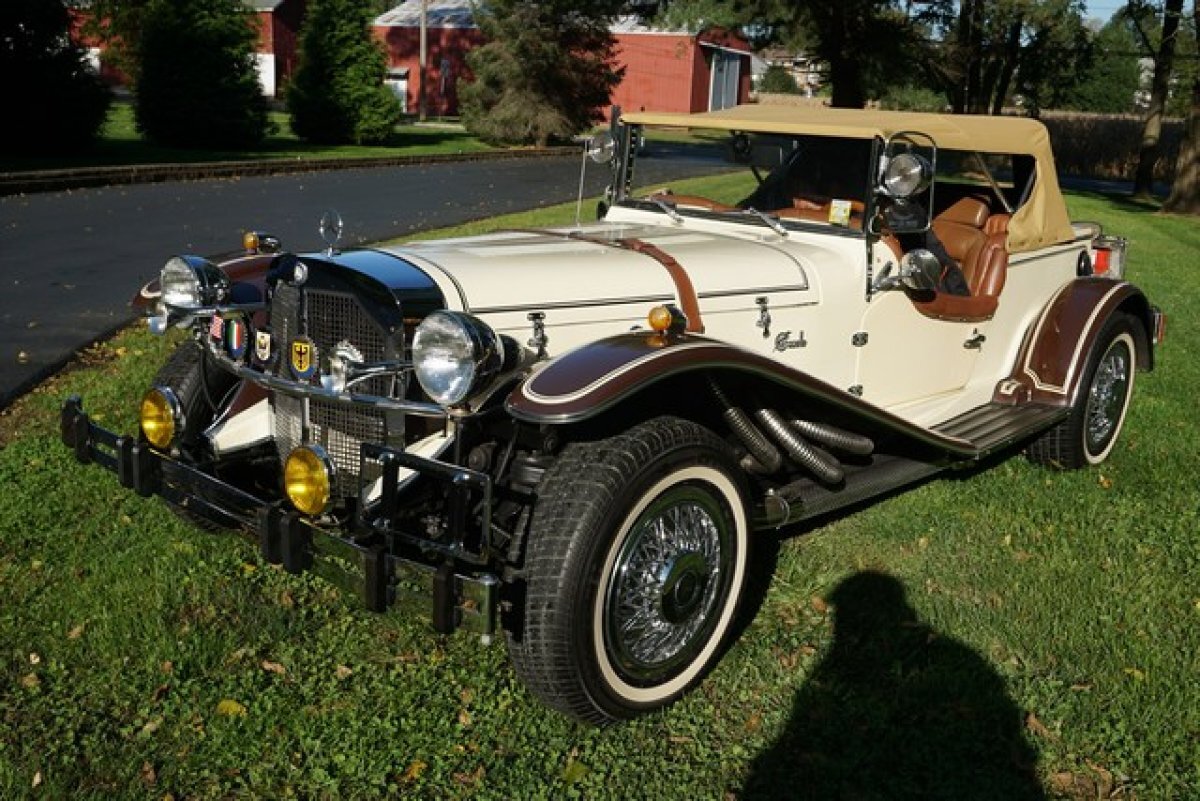 1929 Mercedes-Benz SSK REPLICA JUDGED 1 0F THE BEST 10 IN THE USA RARE V6 ENGINE AUTO TRANS POWER STEER DISC BRAKES  GEOUGEOUS for sale in Monroe Twp, NJ
