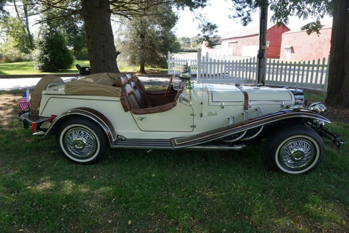 1929 Mercedes-Benz SSK REPLICA JUDGED 1 0F THE BEST 10 IN THE USA RARE V6 ENGINE AUTO TRANS POWER STEER DISC BRAKES  GEOUGEOUS - Photo 7