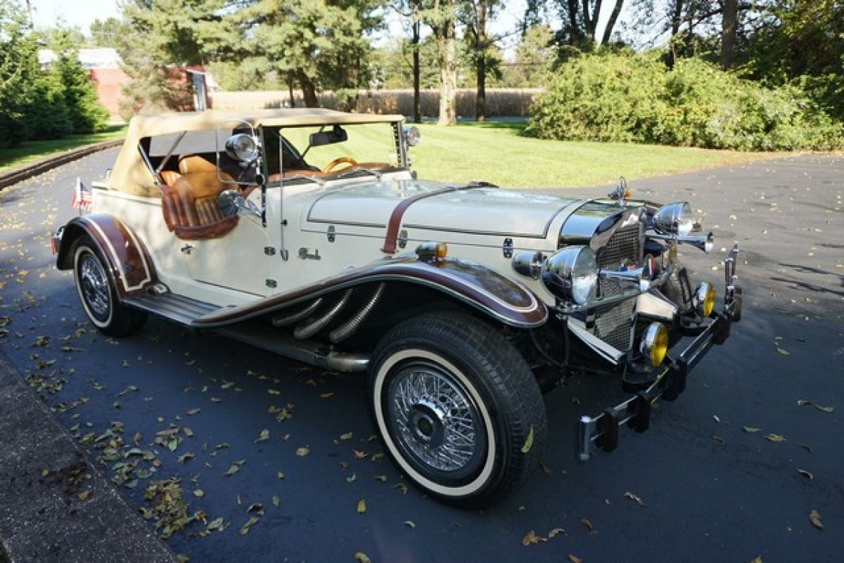 1929 Mercedes-Benz SSK REPLICA JUDGED 1 0F THE BEST 10 IN THE USA RARE V6 ENGINE AUTO TRANS POWER STEER DISC BRAKES  GEOUGEOUS - Photo 9
