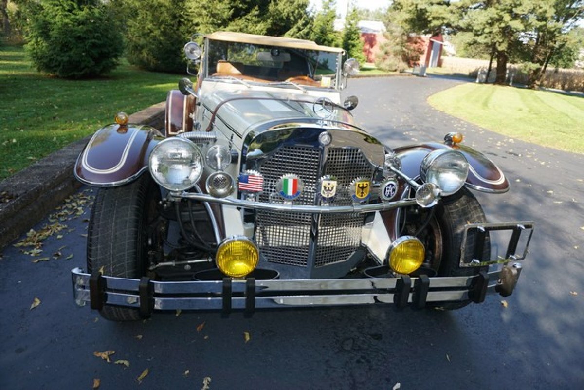 1929 Mercedes-Benz SSK REPLICA JUDGED 1 0F THE BEST 10 IN THE USA RARE V6 ENGINE AUTO TRANS POWER STEER DISC BRAKES  GEOUGEOUS - Photo 10