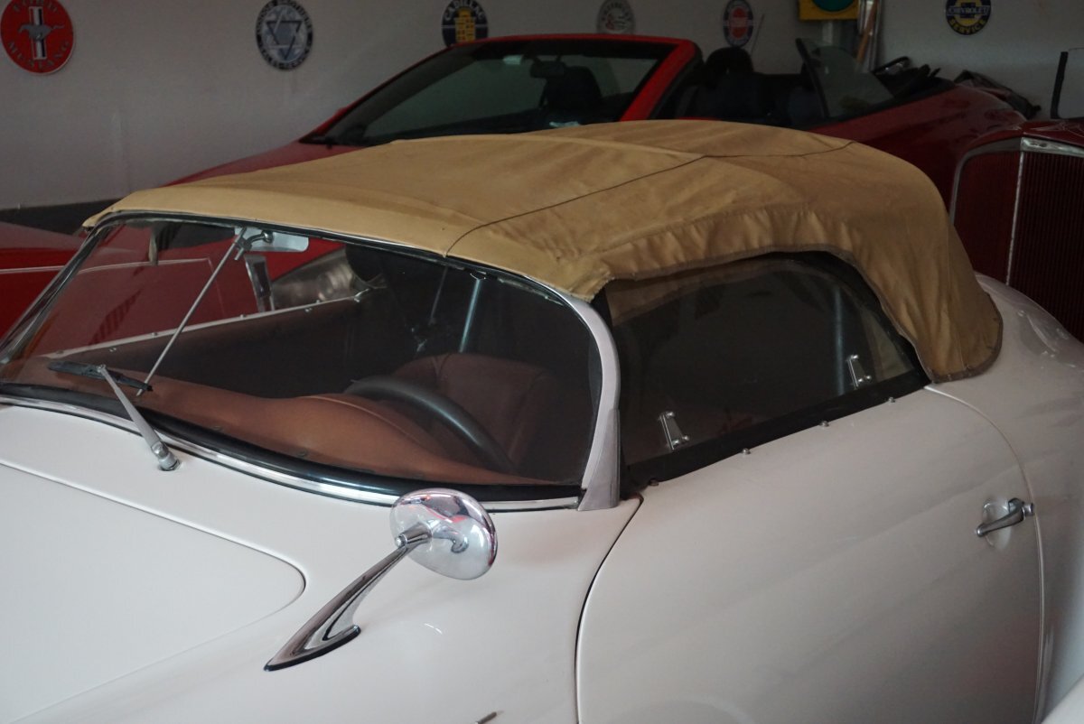 1956 PORSCHE 356 SPEEDSTER REPLICA CALIFORNIA VERSION 2 CARB ENGINE DISC BRAKES TOP SIDE CURTAINS & MUCH MORE - Photo 30