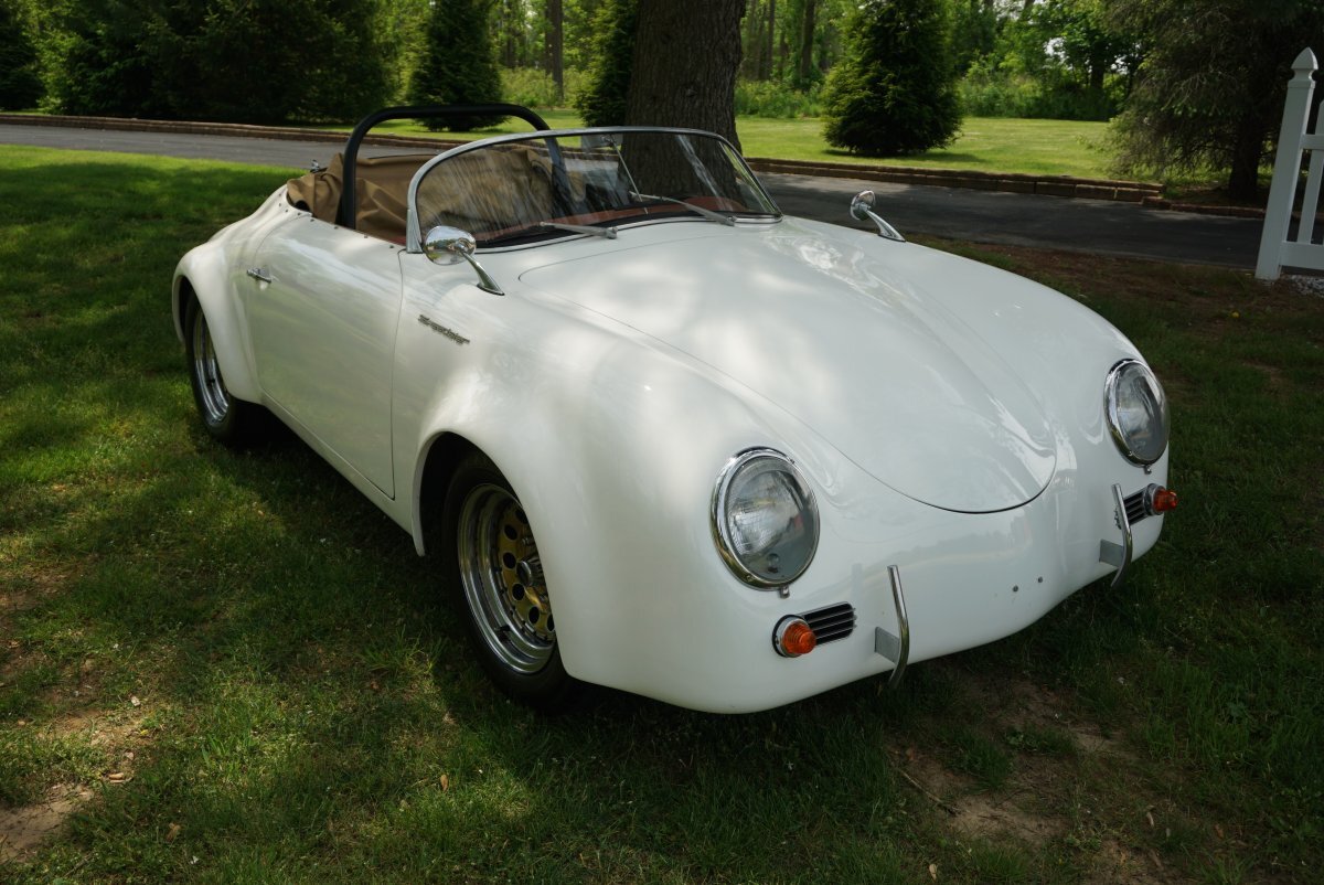 1956 PORSCHE 356 SPEEDSTER REPLICA CALIFORNIA VERSION 2 CARB ENGINE DISC BRAKES TOP SIDE CURTAINS & MUCH MORE - Photo 32