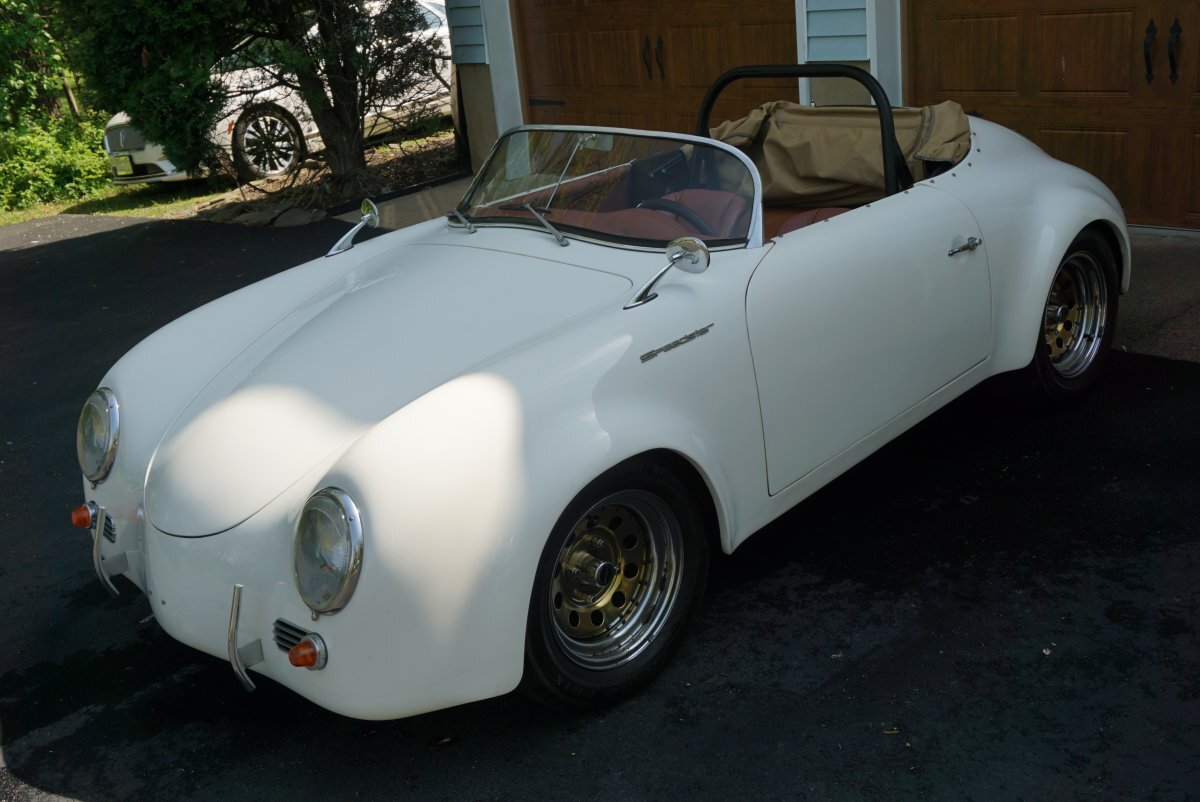 1956 PORSCHE 356 SPEEDSTER REPLICA CALIFORNIA VERSION 2 CARB ENGINE DISC BRAKES TOP SIDE CURTAINS & MUCH MORE - Photo 4