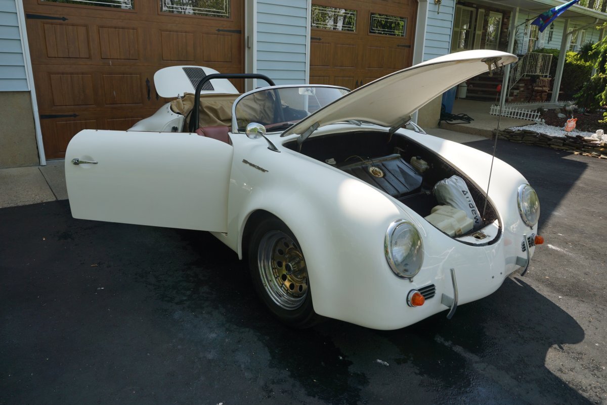 1956 PORSCHE 356 SPEEDSTER REPLICA CALIFORNIA VERSION 2 CARB ENGINE DISC BRAKES TOP SIDE CURTAINS & MUCH MORE - Photo 6