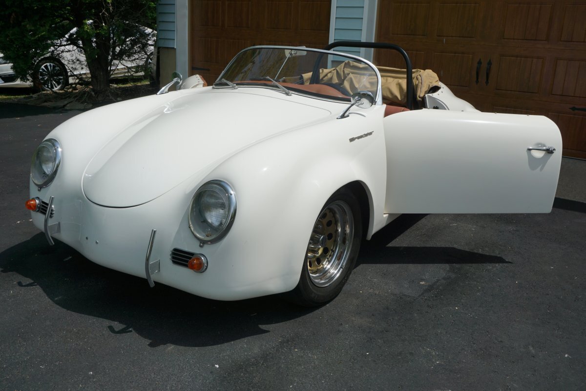 1956 PORSCHE 356 SPEEDSTER REPLICA CALIFORNIA VERSION 2 CARB ENGINE DISC BRAKES TOP SIDE CURTAINS & MUCH MORE - Photo 14