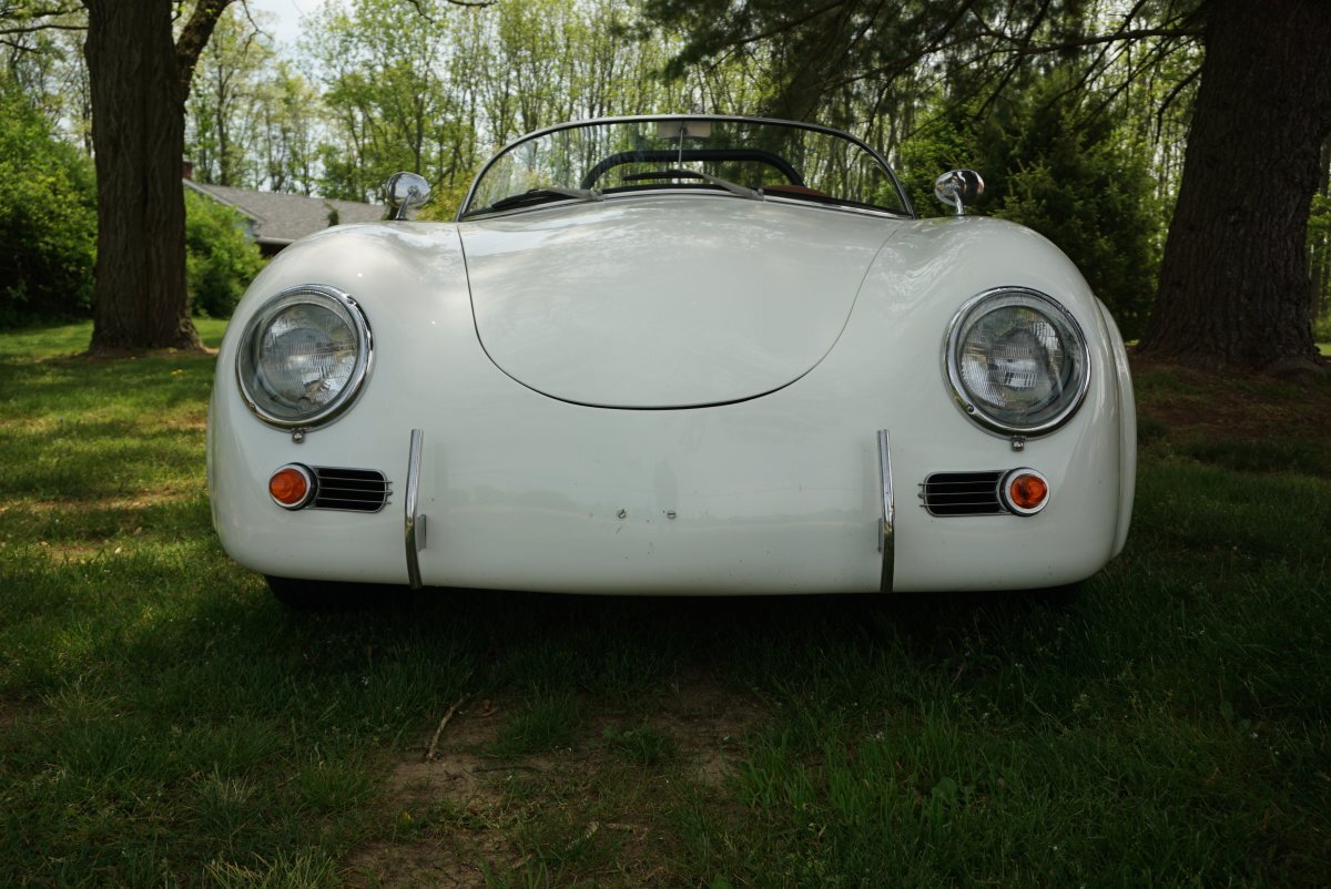 1956 PORSCHE 356 SPEEDSTER REPLICA CALIFORNIA VERSION 2 CARB ENGINE DISC BRAKES TOP SIDE CURTAINS & MUCH MORE - Photo 19