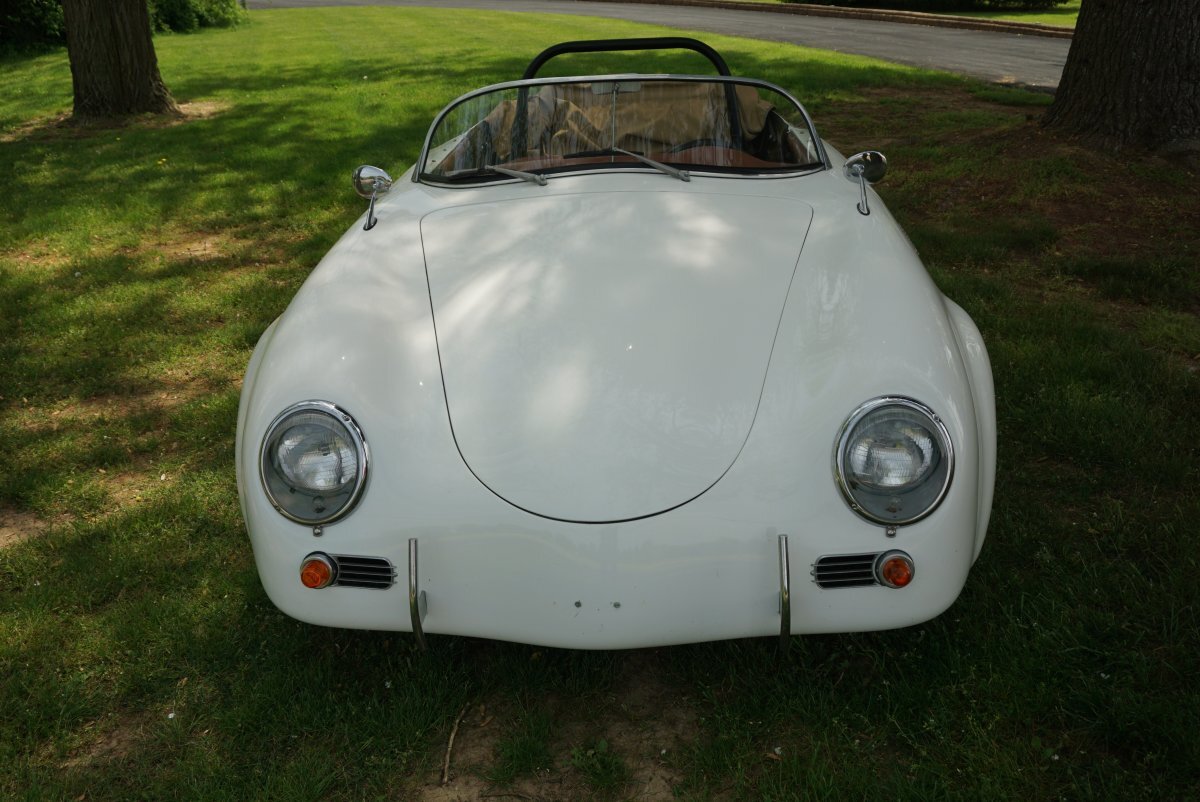 1956 PORSCHE 356 SPEEDSTER REPLICA CALIFORNIA VERSION 2 CARB ENGINE DISC BRAKES TOP SIDE CURTAINS & MUCH MORE - Photo 20
