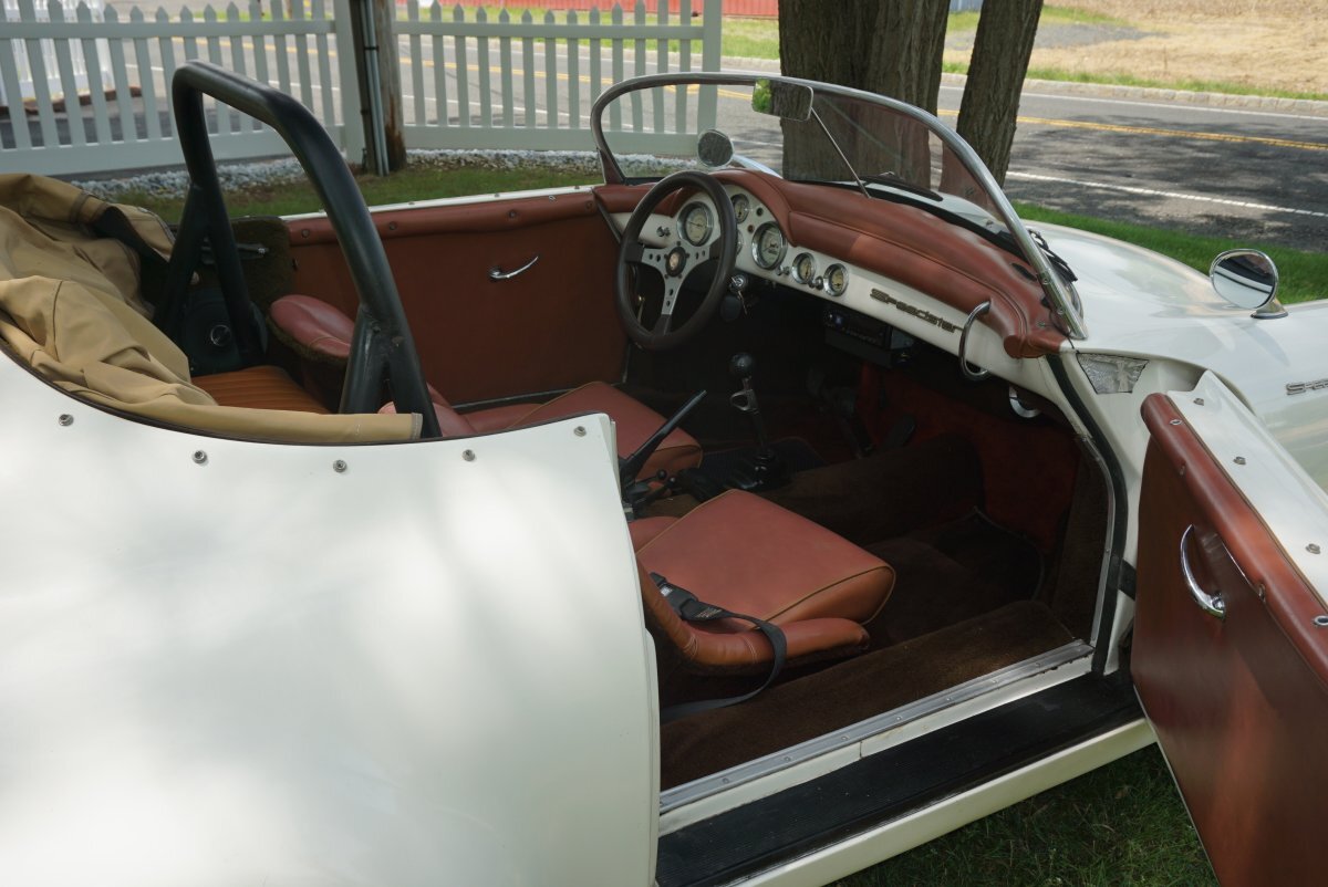 1956 PORSCHE 356 SPEEDSTER REPLICA CALIFORNIA VERSION 2 CARB ENGINE DISC BRAKES TOP SIDE CURTAINS & MUCH MORE - Photo 22
