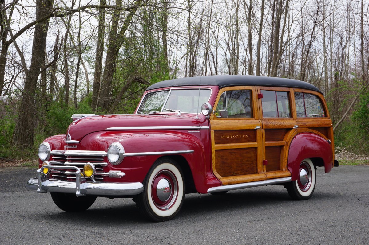 1947 Plymouth P-15C Special Deluxe Woodie Station Wagon