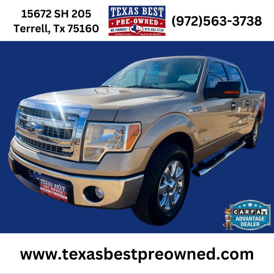 2013 FORD F-150 XLT SUPERCREW 5.5-FT. BED 2WD